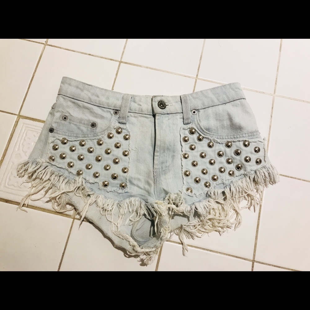 Carmar denim shorts